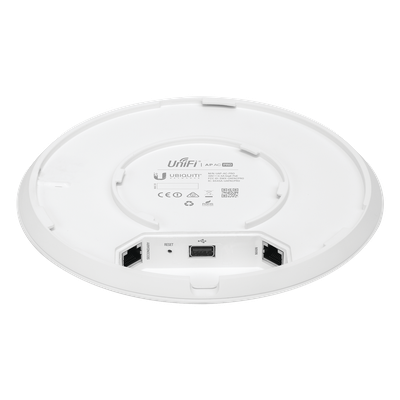 UBIQUITI - Access Point Wi-Fi 5 / 1.3 Gbps / MIMO 3x3 / Cobertura 140 m² (1,500 ft²) / 250+ Clientes / PoE / Montaje Techo-Pared