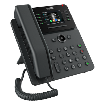 FANVIL - Teléfono IP Empresarial / 12 Líneas SIP / Pantalla Color 2.8" HD 320x240 / Audio HD G.722 y Opus / Conferencia 6 Vías / Bluetooth 5.4 / PoE 802.3af / Gigabit