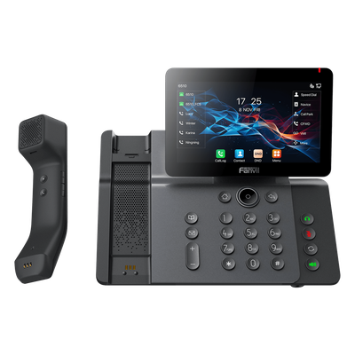 FANVIL - Teléfono IP Ejecutivo / 20 Líneas SIP / Pantalla Táctil IPS 7" / Wi-Fi 6 / Bluetooth 5.4 / Handset Inalámbrico / PoE / Gigabit Dual Ethernet