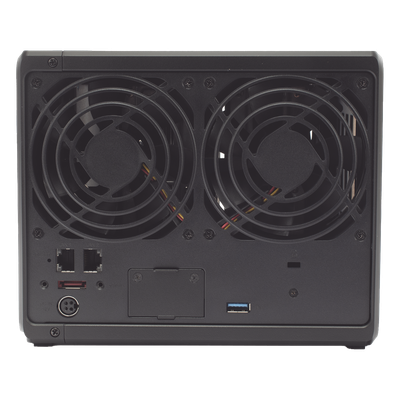 SYNOLOGY - Servidor NAS de 4 Bahías (Expandible a 9 Bahías) / Hasta 162 TB / Servicio Nube Gratis (P2P) / Administración Remota y Respaldo Programado