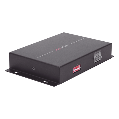 HIKVISION - Módulo de Relevadores / 4 Canales / 220 VCA 10 A / Comunicación RS-485 / 12 VCC / -10°C a 55°C