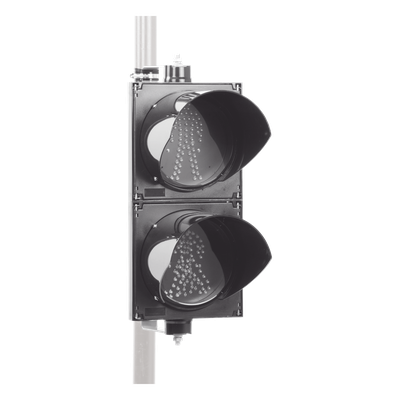 ACCESSPRO - Semáforo Peatonal LED / Diámetro 20 cm / Iluminación RGB / IP65 / 5000 cd/m² / 85-265 VAC