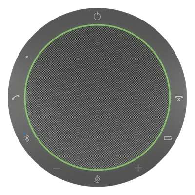 JABRA - Altavoz de Conferencia / 4 Micrófonos MEMS con Formación de Haces / Alcance 2.3 m (7.5 ft) / Bluetooth 4.2 30 m (98.4 ft) / USB-C y USB-A / Batería 12 Horas