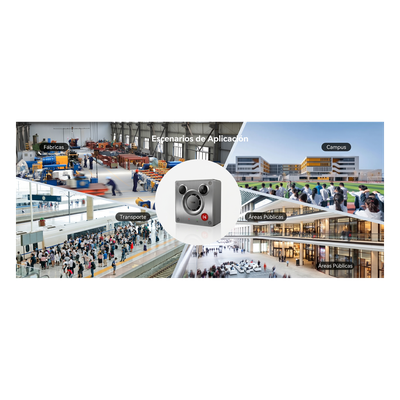 FANVIL - Intercom IP para Exterior / Cámara 4 Megapixel (1080p) / HDR e Iluminación IR / Altavoz 5W y Doble Micrófono con Reducción de Ruido / Panel Acero Inoxidable y Cuerpo Aluminio / IP66 e IK10 / PoE+ / 2 Líneas SIP