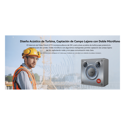 FANVIL - Videoportero IP para Exterior / Cámara 4 Megapixel (1080p) / HDR e Iluminación IR / Altavoz 5W y Doble Micrófono / Panel Acero Inoxidable y Cuerpo Aluminio / IP66 e IK10 / PoE+ / 2 Líneas SIP