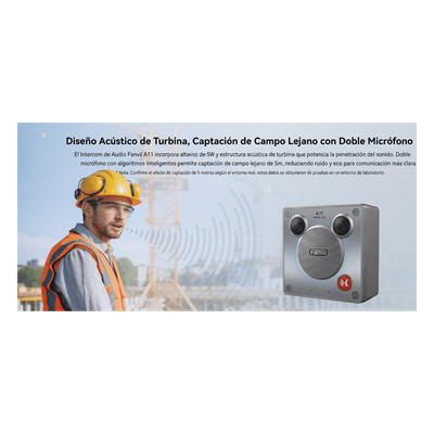 FANVIL - Intercom IP para Exterior / Cámara 4 Megapixel (1080p) / HDR e Iluminación IR / Altavoz 5W y Doble Micrófono con Reducción de Ruido / Panel Acero Inoxidable y Cuerpo Aluminio / IP66 e IK10 / PoE+ / 2 Líneas SIP