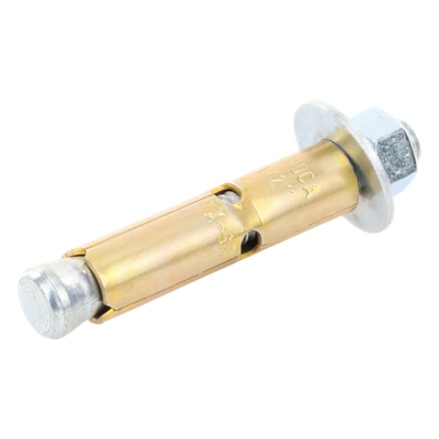 LINKEDPRO BY EPCOM - Kit de 4 Piezas de Taquete Tipo Barrenancla con Tornillo de 3/8" X 3" con Taquete de 1/2".