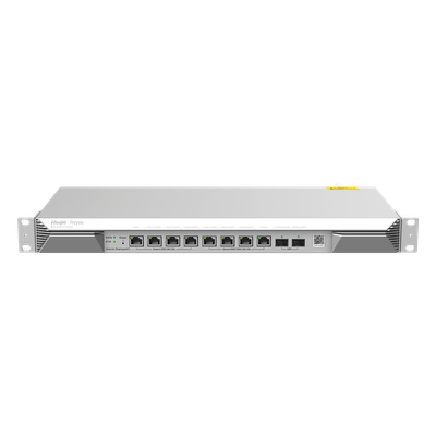 RUIJIE - Router Balanceador SD-WAN / 9 Servicios WAN / 2 Puertos SFP+ / Throughput 4 Gbps / 1500 Usuarios Concurrentes / CPU 4 Núcleos 1.8 GHz