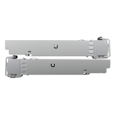 UBIQUITI - Transceptor SFP / 1 Gbps / Multimodo / 850 nm / LC Dual / 550 m (1804.5 ft) / Paquete 2 Piezas