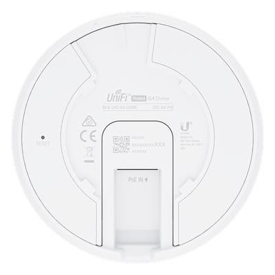 UBIQUITI - Cámara IP Domo UniFi Protect 4 mpx, techo o pared,  para semi-exterior con protección IPX4 y antivandálica