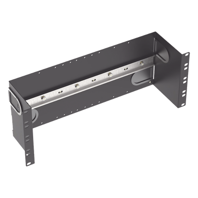 PANDUIT - Soporte de Riel DIN Industrial / 4U / Rack 19 in / Acero / Gestión de Cables