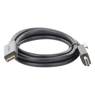 UGREEN - Cable DisplayPort a HDMI / 4.92 Pies (1.50 m) / 4K@30Hz / 3D / 28AWG Cobre Estañado / Audio 7.1 / Unidireccional / Botón de Liberación