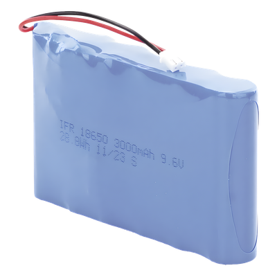 SFIRE - Batería de litio / 9.6V DC / 3000 mAh / Luz de emergencia