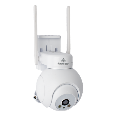 SMARTHOME BY EPCOM - Cámara IP PT / 2 Megapixel / 4G Cloud SIM / IR 15 m (49.2 ft) / IP65 / Audio Bidireccional / Autoseguimiento