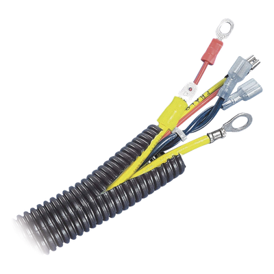 PANDUIT - Tubo Corrugado Abierto / Diámetro Interno 23.2 mm / Longitud 30.5 m (100 ft) / Polietileno Negro / UL 94 HB / Interior
