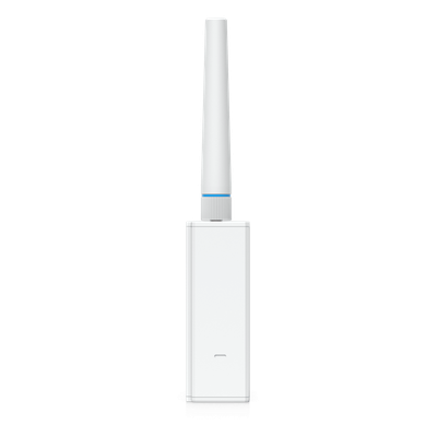 UBIQUITI - Gateway SuperLink / Alcance 2 km (1.2 mi) / 96 Clientes / Bluetooth 5.2 / PoE o USB-C / Montaje Pared o Riel DIN