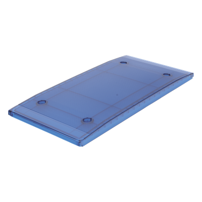 SIGNALPRO - Domo Central de Reemplazo / Dispersión Luminosa Optimizada / Compatible con Barra SP216 / Color Azul / Resistente a Clima Extremo