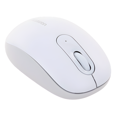 UGREEN - Mouse Inalámbrico / 2.4 GHz / 800-2400 DPI / Alcance 10 m (32.8 ft) / 3 Botones Silenciosos / Ergonómico / Dusty Blue