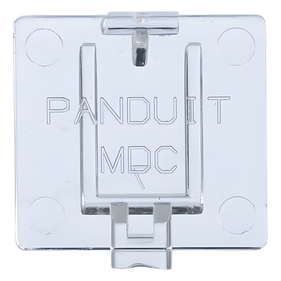 PANDUIT - Tapa Anti-Polvo / 0.26 pulg (6.6 mm) Profundidad / 0.48 pulg (12.2 mm) Altura / 0.51 pulg (13 mm) Ancho / Paquete 100 pz