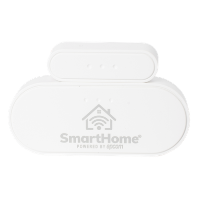 SMARTHOME BY EPCOM - Sensor de Contacto Magnético / ZigBee 3.0 / Gap 35 mm / Batería CR1632 Dual / Instalación Adhesiva / -10 °C a 55 °C