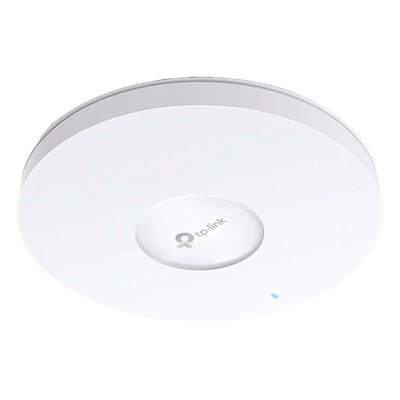 TP-LINK - Punto de Acceso Wi-Fi 6 / AX1800 MU-MIMO 2x2 / PoE+ / 16 SSID / Montaje Techo-Pared / Omada Mesh