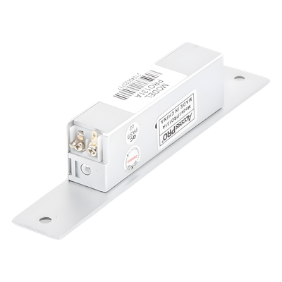 ACCESSPRO - Contrachapa Eléctrica / Fail Safe / 500 kg / 12 VCC / Interior / 160 x 25 x 28 mm