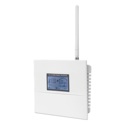 EPCOM - Kit Amplificador de Señal Celular TRIPLE banda de frecuencia / Mejora las llamadas convencionales y VoLTE / Soporta los datos de las tecnologías 2G, 3G y 4G de TELCEL, AT&T y MOVISTAR / Puede cubrir hasta 2 espacios de 300 m2 cada uno.