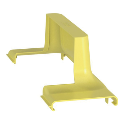PANDUIT - Tapa de Bajada Vertical / Canaleta FiberRunner 4X4 / Radio de Curvatura 50.8 mm / ABS de Alta Resistencia / Color Amarillo