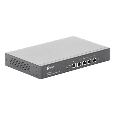TP-LINK - Router Balanceador de Carga / 4 Puertos WAN / 30,000 Sesiones Concurrentes / Firewall Integrado / Control de Banda por IP