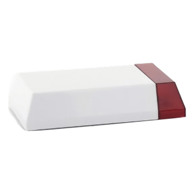SFIRE - Sirena Inalámbrica / Batería de Litio 19 Ah / RF 200 m (656.2 ft) / Nivel Sonoro 100 dB / IP55 / Transmisor Universal