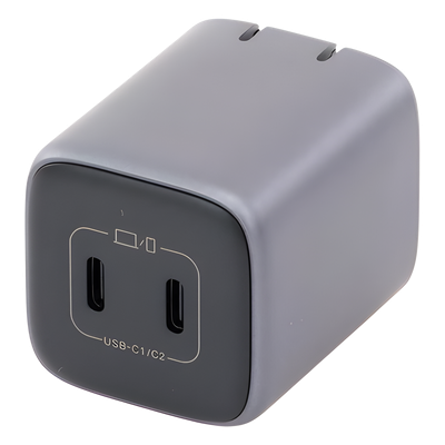 UGREEN - Cargador GaN II / 45W / 2 Puertos USB-C / Power Delivery 3.0 / Quick Charge 4.0 / 100-240V