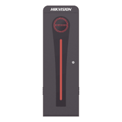 HIKVISION - Barrera Vehicular Derecha / Motor Brushless 24 VDC / Semáforo Rojo-Verde Integrado / 2,500,000 Ciclos / Apertura 3 segundos / 110-220 VAC