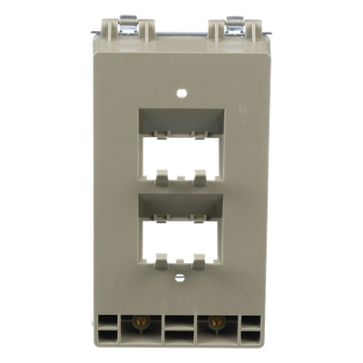 PANDUIT - Placa de Pared Vertical / IP56 / 4 Puertos Mini-Com / Policarbonato / 5.69 x 3.07 x 2.19 in