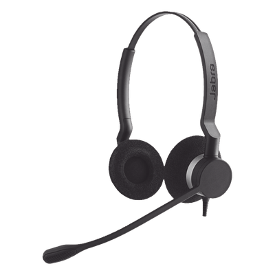 JABRA - Auriculares USB / Diadema Binaural / Cancelación de Ruido / PeakStop 118 dB / Brazo FreeSpin 360° / Cable Reforzado