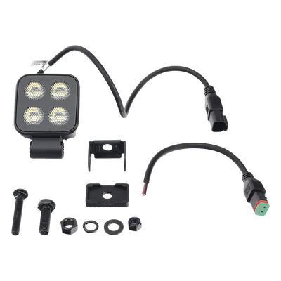 ECCO - Luz de Trabajo LED / 2650 Lúmenes / 12-24 VCD / Haz Amplio / Disipador de Aluminio / Lente de Policarbonato