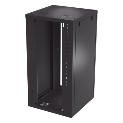 LINKEDPRO - Gabinete de Pared 24U / 635 mm Profundidad / 19 pulgadas / Acero Reforzado / 100 kg Carga / 2.08 ft Profundidad