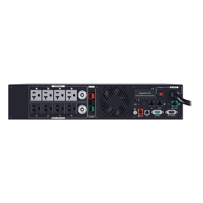 CYBERPOWER - UPS Línea Interactiva / 2200 VA / 2200 W / Factor de Potencia 1.0 / Onda Senoidal Pura / 8 Tomas NEMA 5-20R / Torre o Rack 2 UR