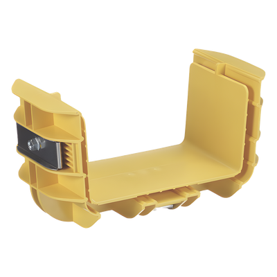 PANDUIT - Acoplador para Canaleta / 6 x 4 pulgadas (152.4 x 101.6 mm) / Sin Herramientas / ABS Resistente / Alta Visibilidad
