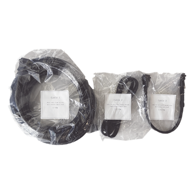 HIKVISION - Kit de Cables de Corriente e Interconexión / Cable Principal 10 m (32.8 ft) / Cables Interconexión Panel LED / Compatible Familias BW y CW