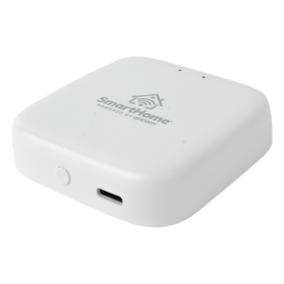 SMARTHOME BY EPCOM - Controlador Hub IoT / ZigBee 802.15.4 / Wi-Fi 802.11b/g/n / Bluetooth 5.0 / USB-C 5 V / Compatible Alexa y Google Home