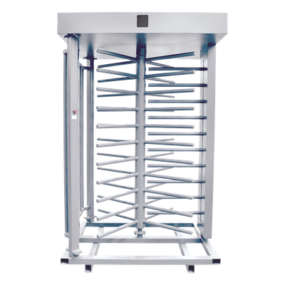 ACCESSPRO - Torniquete de Cuerpo Completo / 4 Ejes de Seguridad / Rotación 90° / 25 Personas/minuto / Interior/Exterior / Acero 2 mm / 110 VCA / 6.5 A
