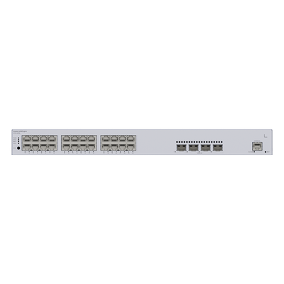 HUAWEI - Switch Administrable PoE Capa 3 / 24 Puertos Gigabit PoE / 4 Puertos 10GE SFP+ / 128 Gbps / PoE 400W / iStack / ERPS