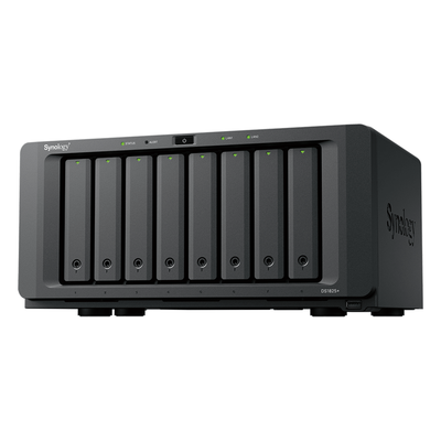 SYNOLOGY - NAS Empresarial / 8 Bahías / AMD Ryzen V1500B / 8 GB DDR4 ECC / 2 Puertos 2.5GbE / Expansión 10GbE/25GbE / Caché M.2 NVMe / Lectura 2,239 MB/s