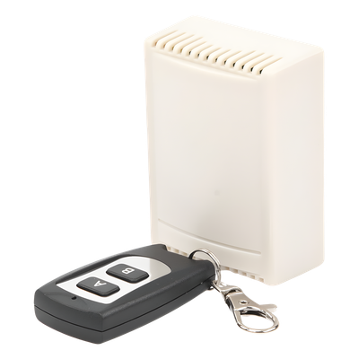 ACCESSPRO - Receptor de 2 Canales / 40 Transmisores / 433.92 MHz / 12VDC / Alcance 30 m (98 pies)