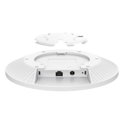 TP-LINK - Punto de Acceso Wi-Fi 7 / Tribanda BE9300 / Puerto 2.5 Gbps / MLO / PoE+ / Montaje Techo/Pared