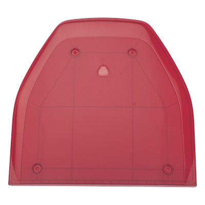 SIGNALPRO - Domo Lateral de Reemplazo / Compatible con Barra de Luces SP216 / Color Rojo / Alta Resistencia / Diseño Aerodinámico