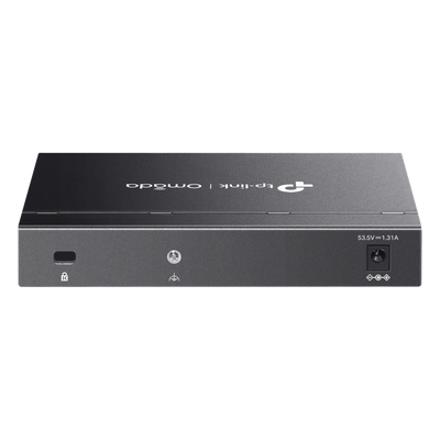 TP-LINK - Switch Gigabit / 6 Puertos / 4 PoE+ 65W / Gestión Cloud SDN / Fanless / Alcance PoE 250 m (820.2 ft) / QoS y VLAN