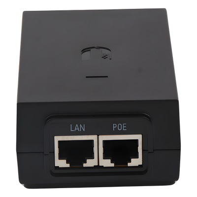UBIQUITI - Adaptador PoE / 24 VDC / 1.25 A / Puerto Gigabit / 4 Pares / Protección ESD / 94 x 60 x 33 mm