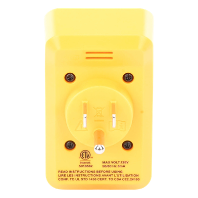 FLUKE - Probador de Tomacorriente / GFCI y Estándar / Señal Acústica / 6 Estados de Cableado / CAT III 300V / LEDs de Alto Brillo