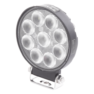 ECCO - Luz de Trabajo LED / 9 LEDs / 1180 Lúmenes / 12-24 VCD / Haz Amplio / Carcasa de Aluminio